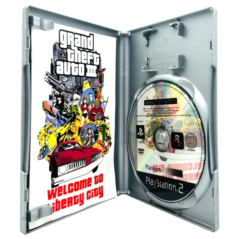 Grand Theft Auto III - PlayStation 2 (PS2) Spill - Spill