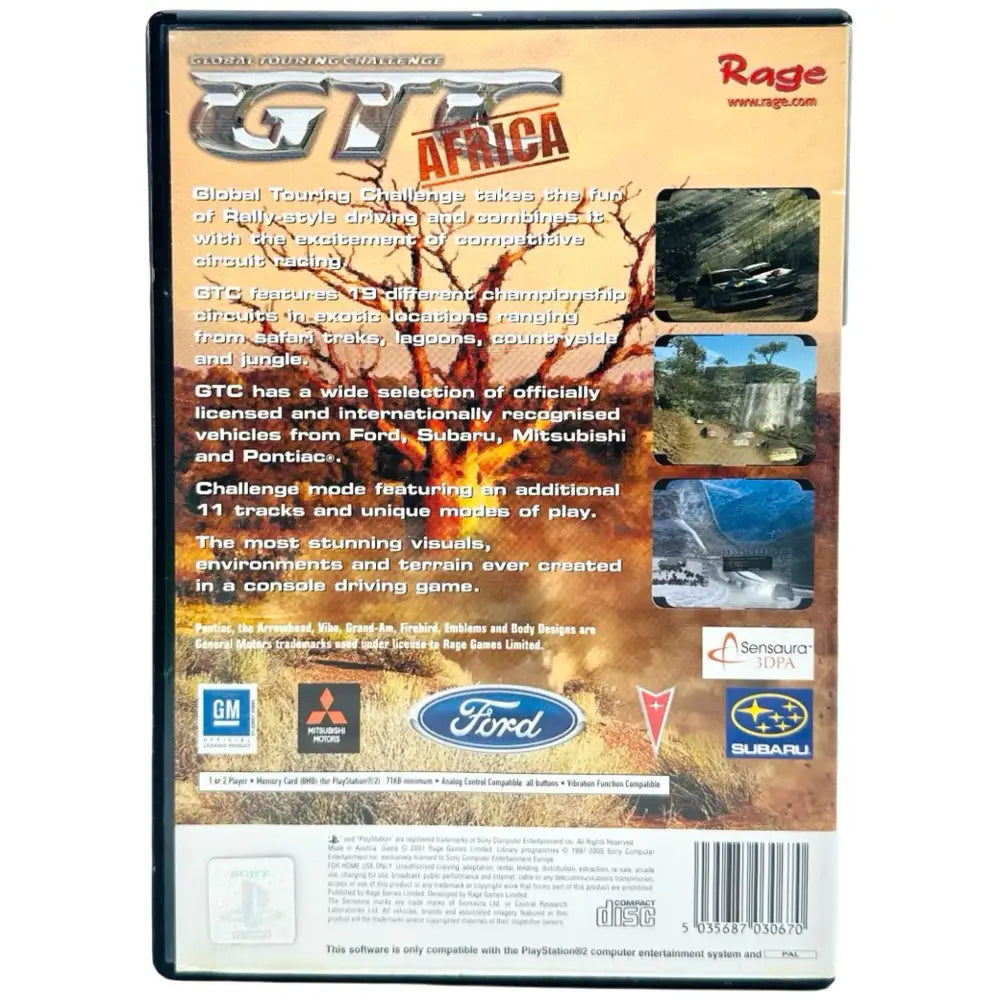 PS2: GTC Africa - RetroGaming.no