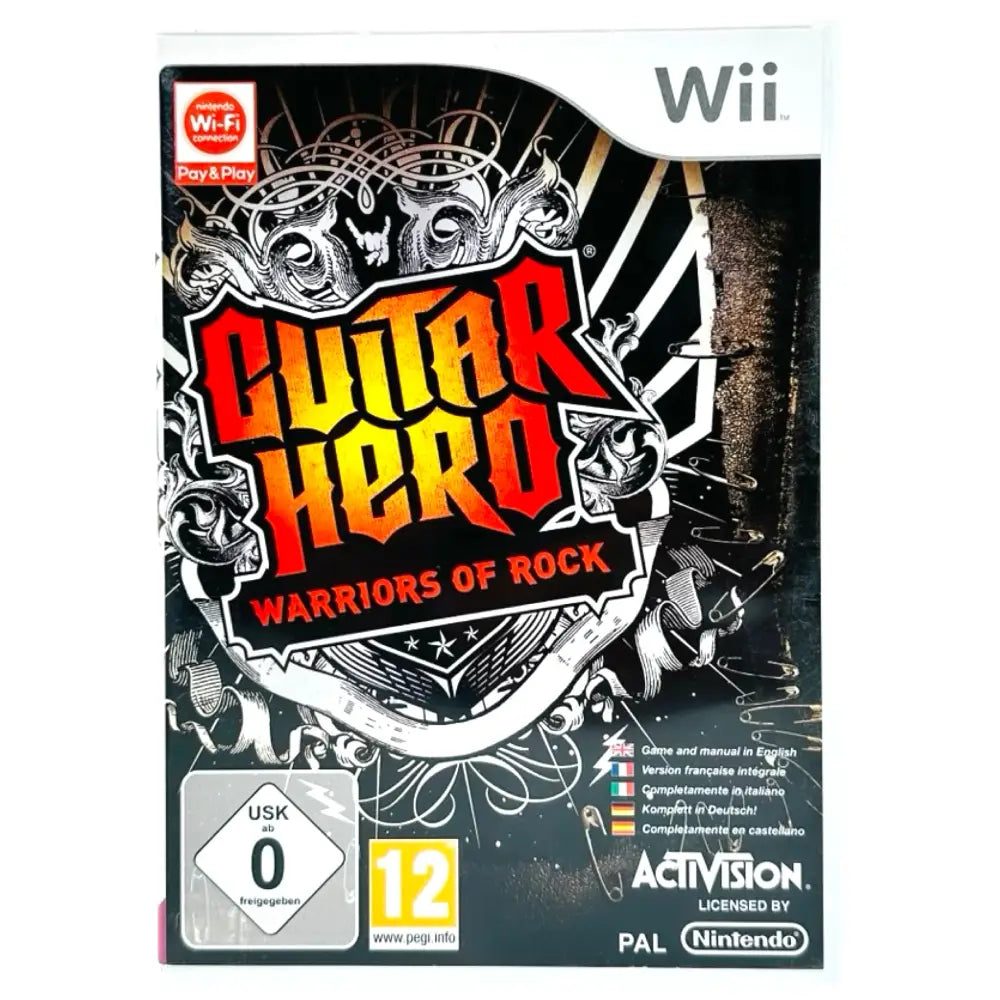 Guitar Hero: Warriors Of Rock - Nintendo Wii Spill - Spill