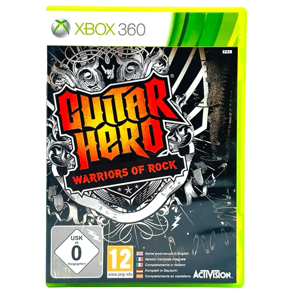 Guitar Hero: Warriors Of Rock - Xbox 360 Spill