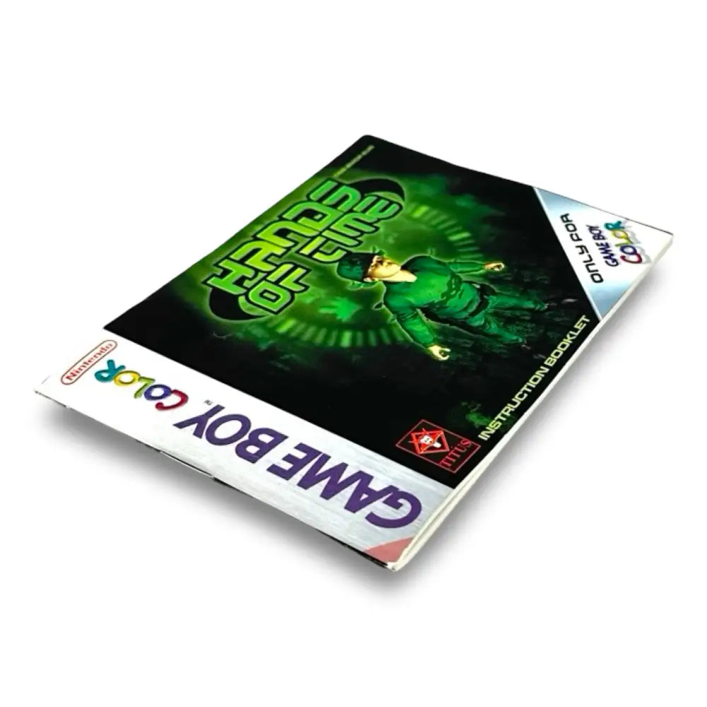Hands of Time - Instruksjonsmanual til Nintendo Game Boy Color - Manual