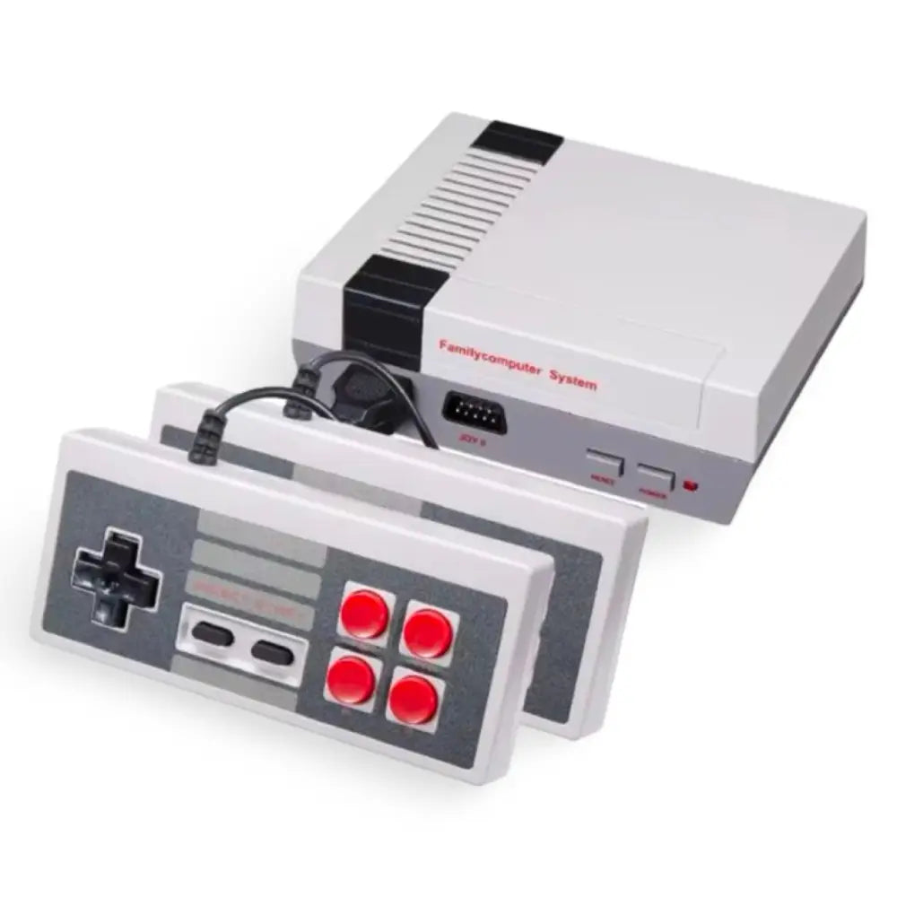 HD Mini NES Repro - Klassisk Spillkonsoll med 621 Innebygde 8-bit spill - Konsoll