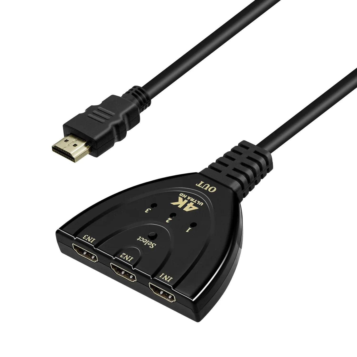HDMI 3in1 Switch - RetroGaming.no