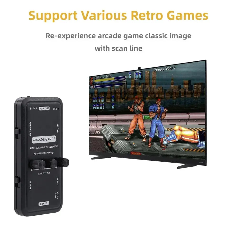 HDMI Scanline Generator - RetroGaming.no