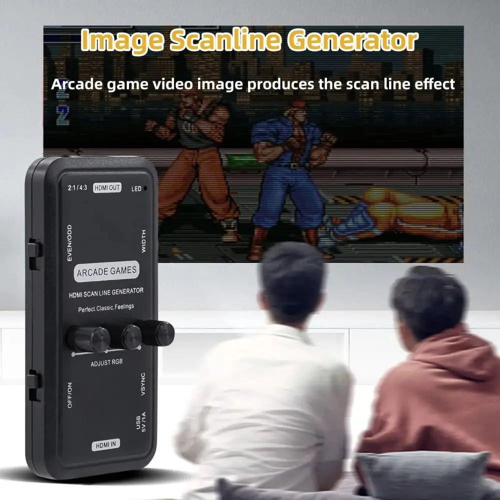 HDMI Scanline Generator - RetroGaming.no
