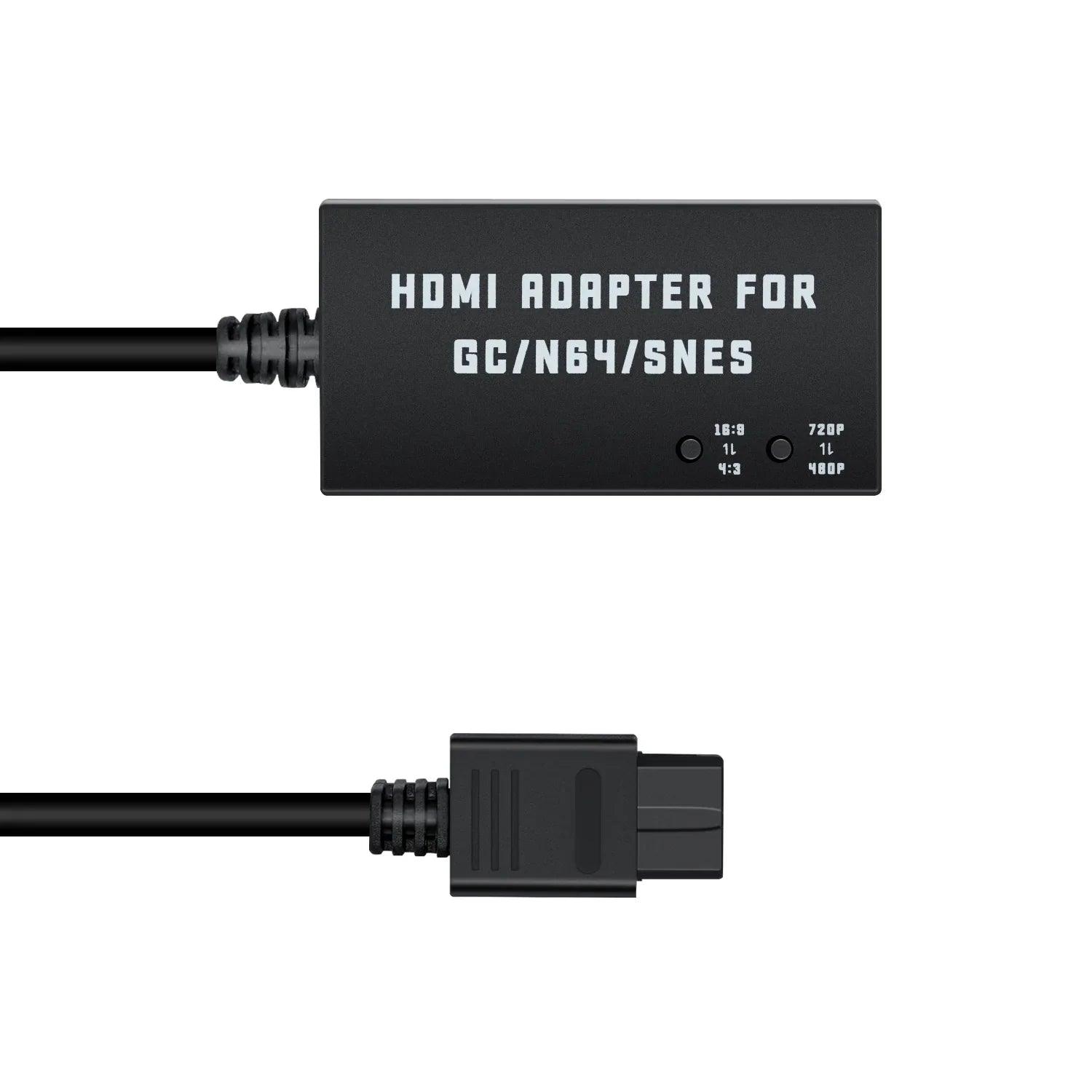 HDTV HDMI Adapter for Nintendo Gamecube/N64/SNES - RetroGaming.No