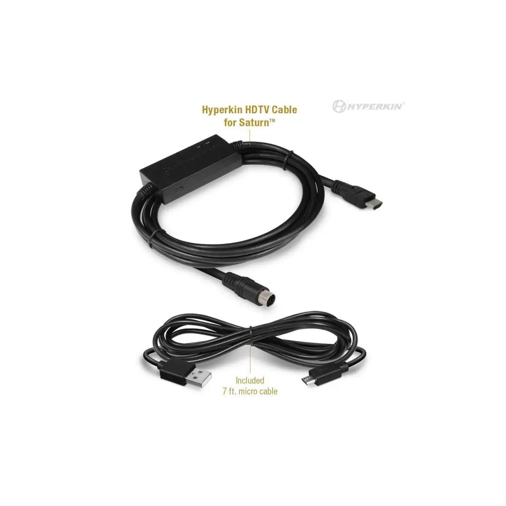 HDTV Kabel for Sega Saturn - Hyperkin - RetroGaming.no