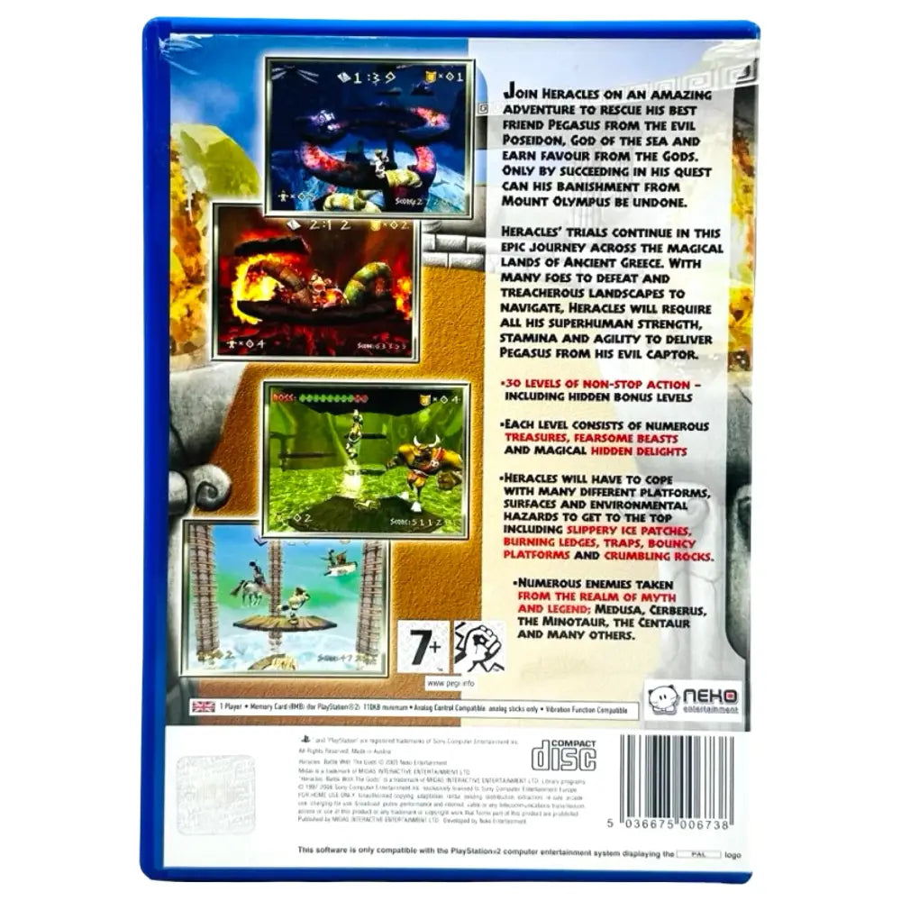Heracles: Battle With The Gods - PlayStation 2 (PS2) Spill