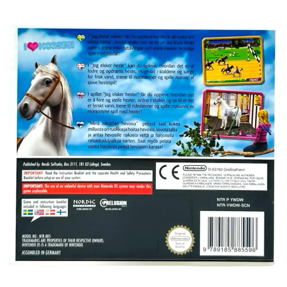 I Love Horses - Nintendo DS Spill