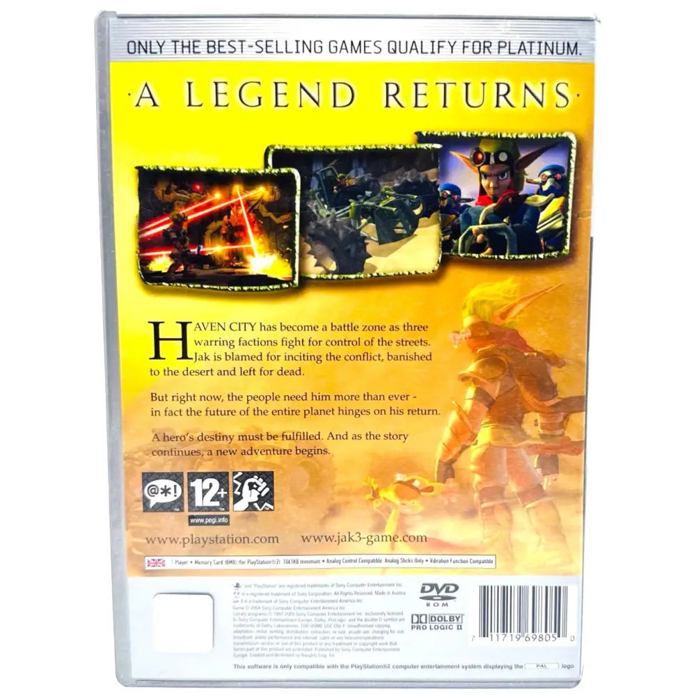 PS2: Jak 3 - RetroGaming.no
