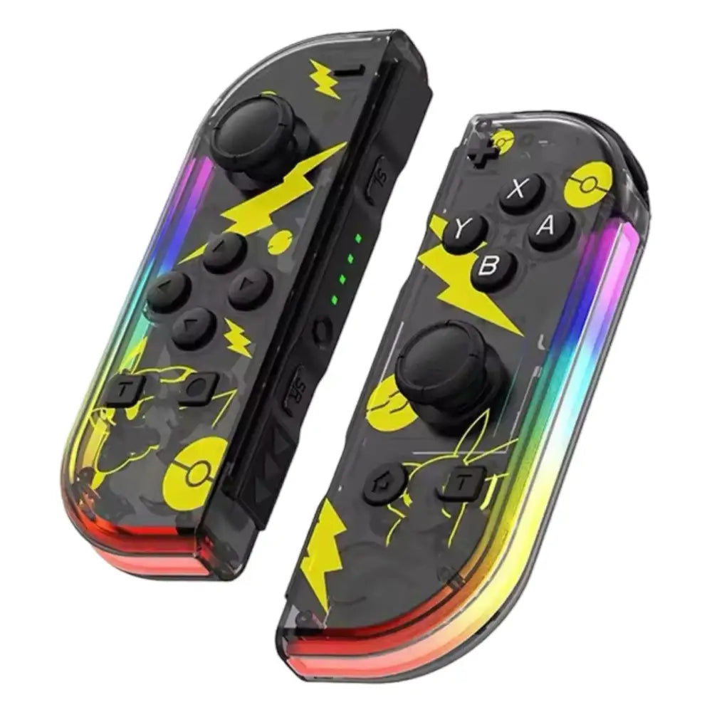 JoyPad Kontrollere med RGB Lys til Nintendo Switch - Pokemon Sort - Kontroller