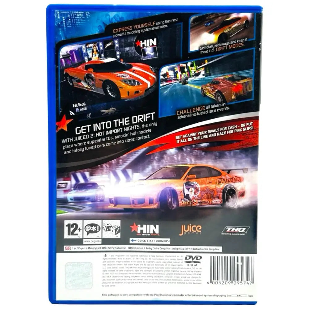 Juiced 2: Hot Import Nights - PlayStation 2 (PS2) Spill - Spill