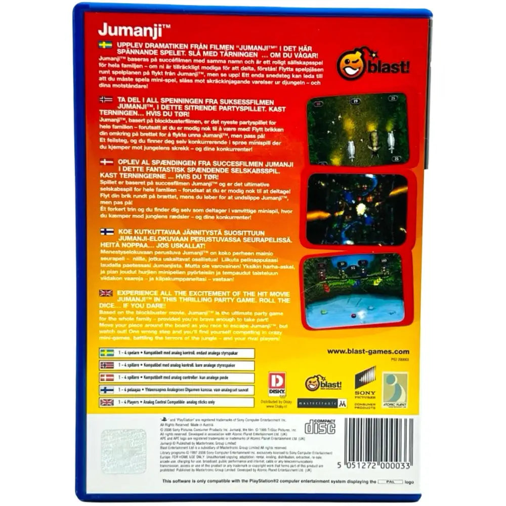 Jumanji - PlayStation 2 (PS2) Spill - Spill