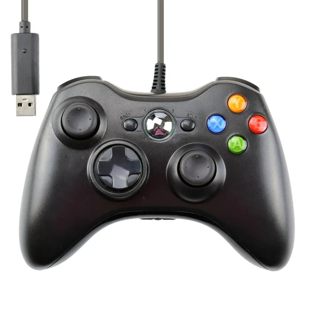 Kontroller for Xbox 360 - Sort - RetroGaming.No