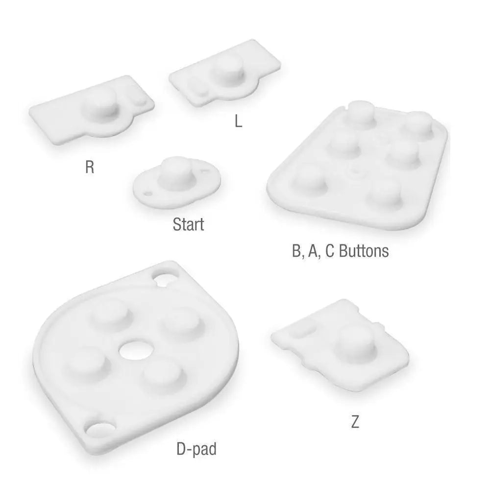Knappegummi til N64 Kontroller - RepairBox - RetroGaming.No
