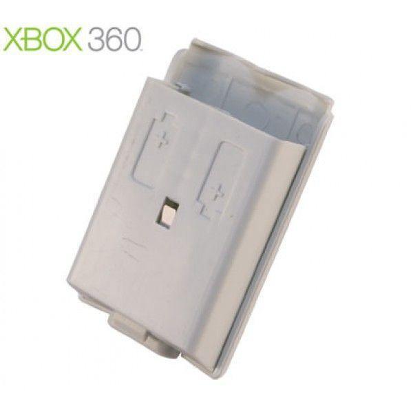 Kontroller Batteri Cover for Xbox 360 - Hvit - RetroGaming.No