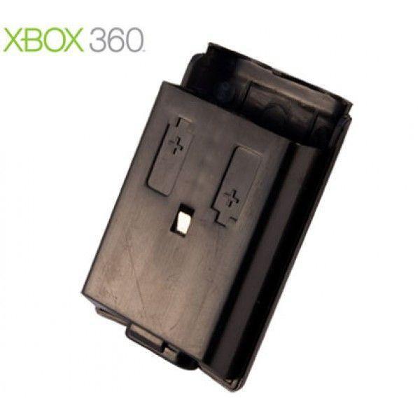 Kontroller Batteri Cover for Xbox 360 - Sort - RetroGaming.No
