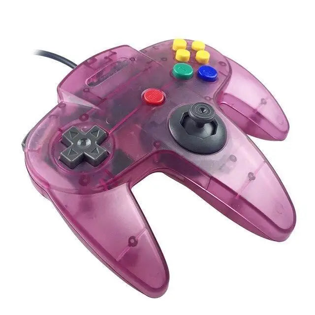 Kontroller til Nintendo 64 (N64) - Gjennomsiktig farget