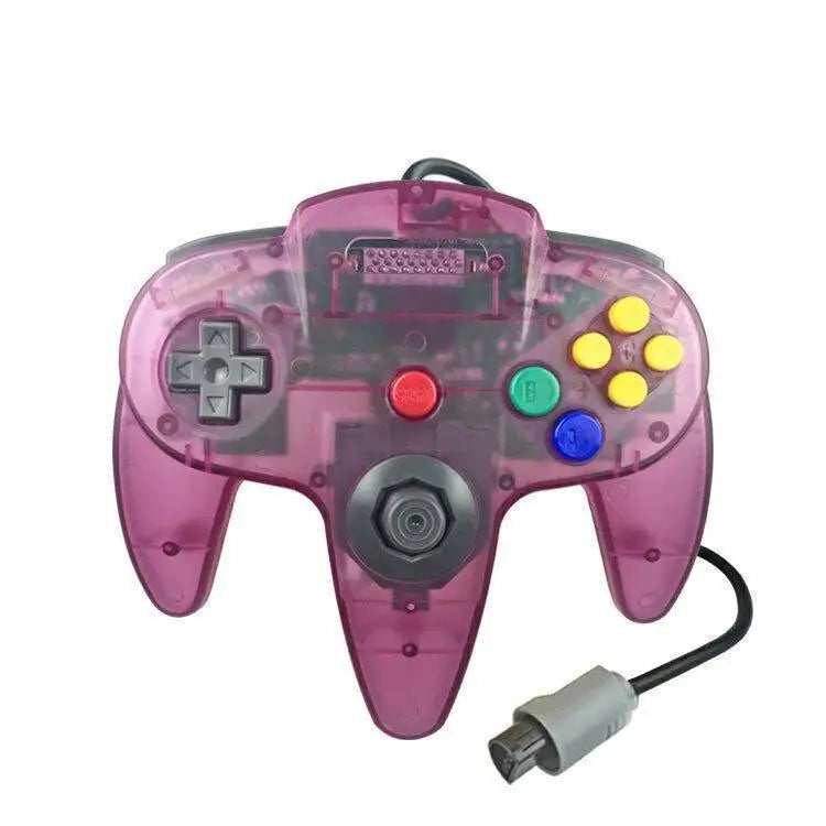 Kontroller til Nintendo 64 (N64) - Gjennomsiktig farget - lilla