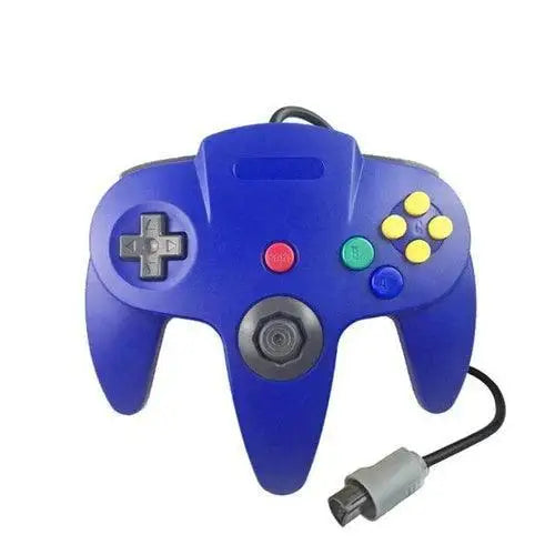 Kontroller til Nintendo 64 (N64) - (Tredjeparts) kontroll - Blå