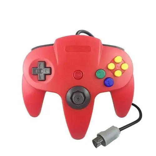 Kontroller til Nintendo 64 (N64) - (Tredjeparts) kontroll - Rød