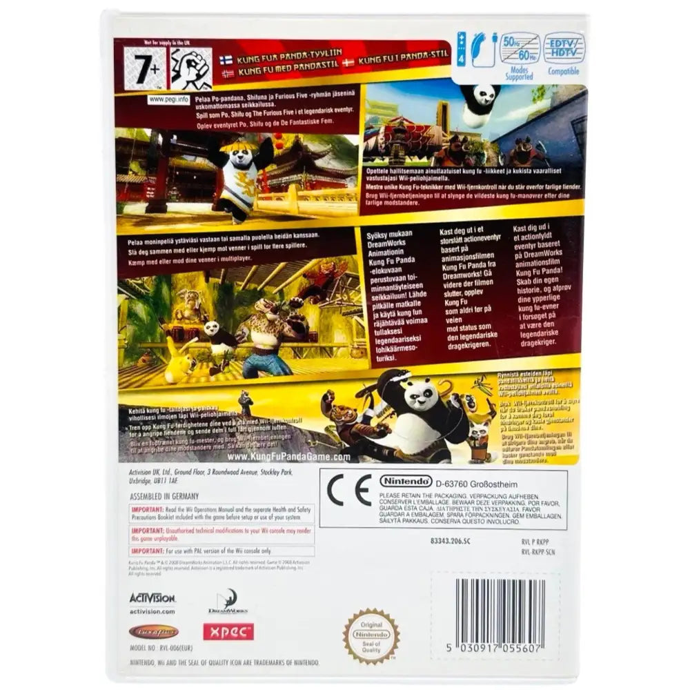 Kung Fu Panda - Nintendo Wii Spill