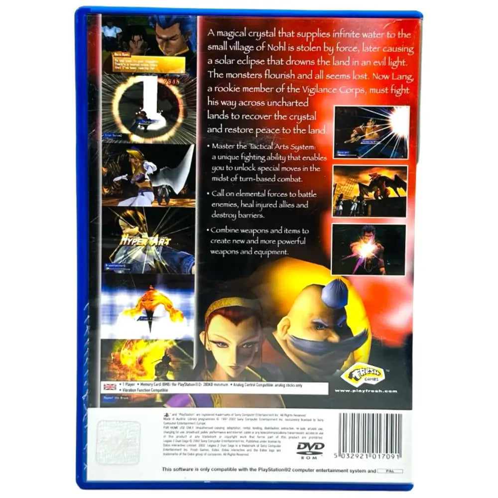 Legaia 2 Duel Saga - PlayStation 2 (PS2) Spill - Spill