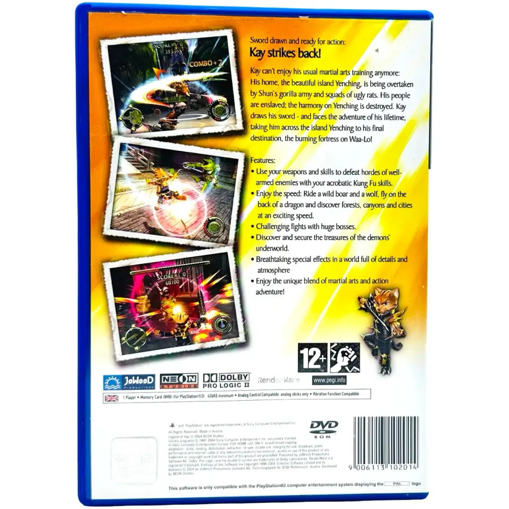 Legend Of Kay - PlayStation 2 (PS2) Spill - Spill