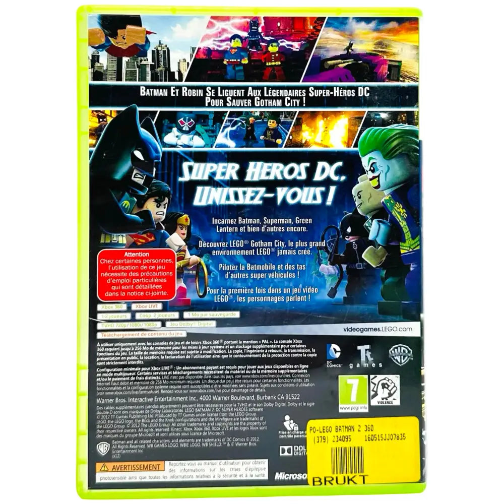 LEGO Batman 2: DC Super Heroes - Xbox 360 Spill
