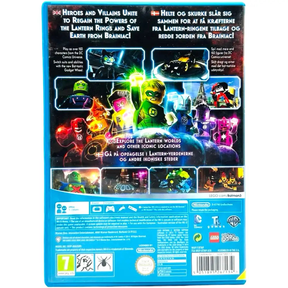 LEGO Batman 3: Beyond Gotham - Nintendo Wii U Spill - Spill