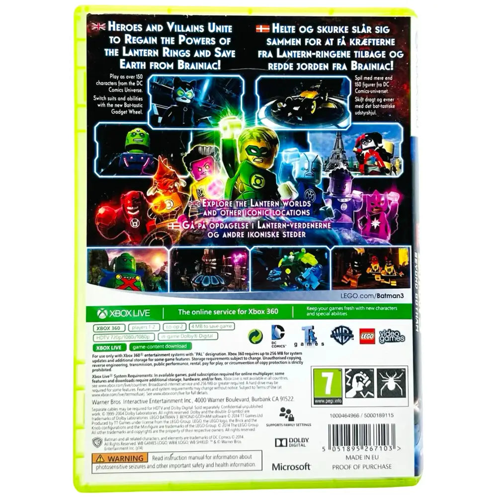 LEGO Batman 3: Beyond Gotham - Xbox 360 Spill