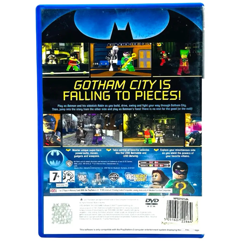 LEGO Batman The Video Game - PlayStation 2 (PS2) Spill