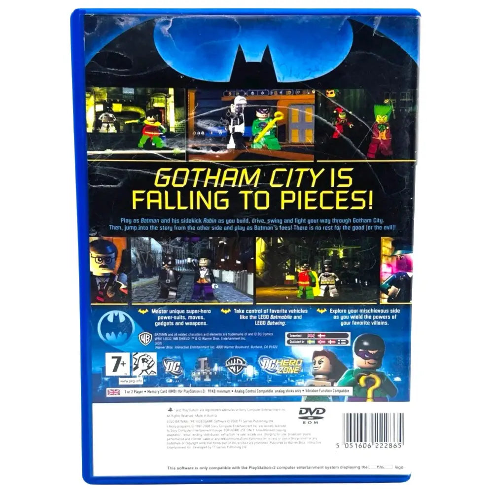 LEGO Batman The Video Game - PlayStation 2 (PS2) Spill
