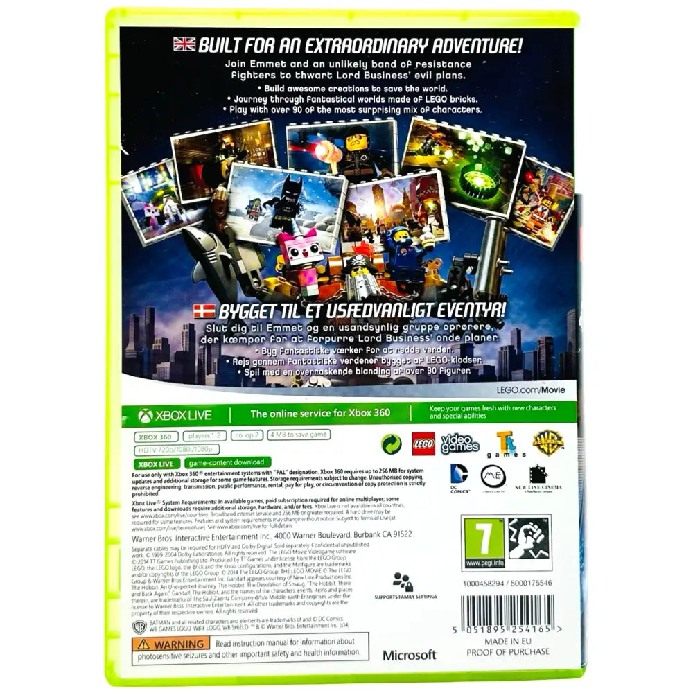 LEGO Movie Videogame - Xbox 360 Spill