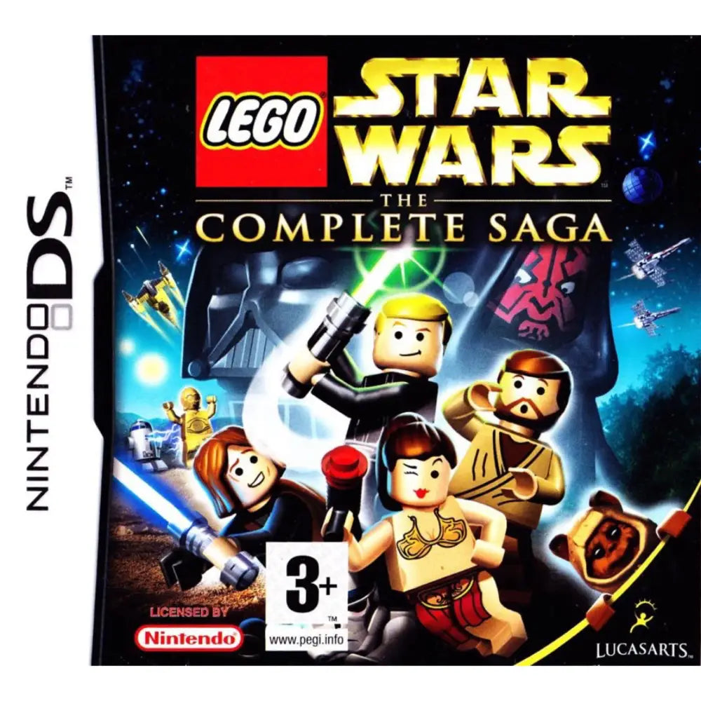 LEGO Star Wars: The Complete Saga - Nintendo DS Spill - Cover - Manual - Spill - Spill