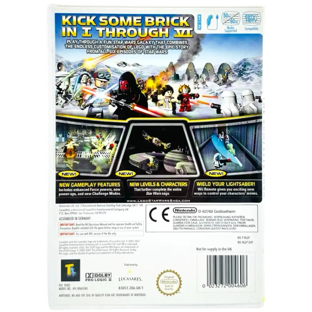 LEGO Star Wars: The Complete Saga - Nintendo Wii Spill - Spill