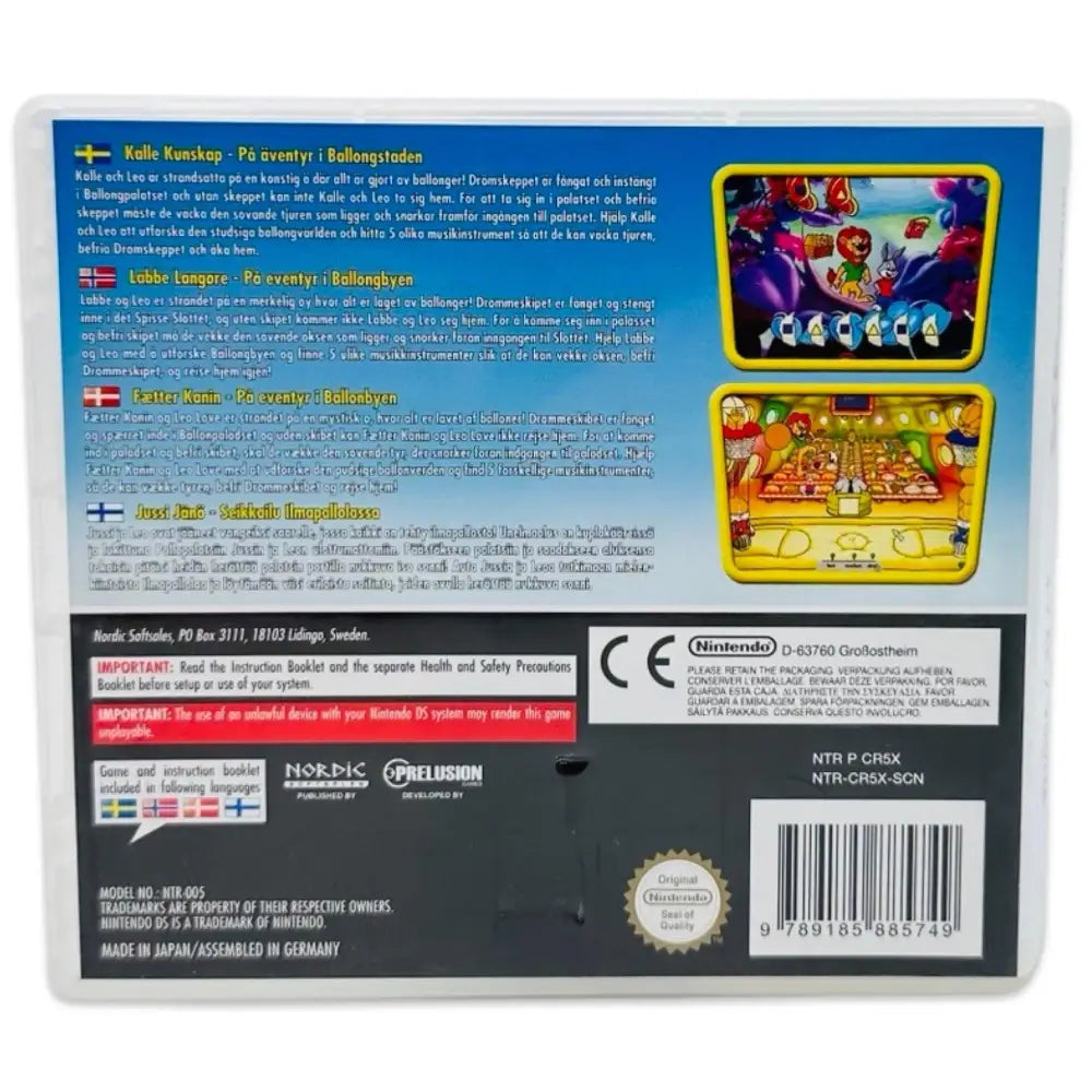 DS: Lek & Lær med Labbe Langøre 4 - 7 år - RetroGaming.no