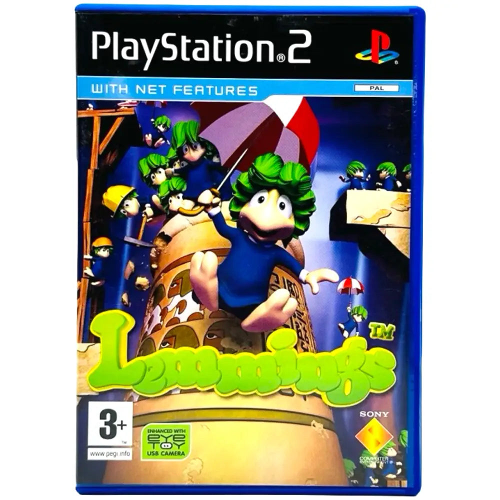 Lemmings - PlayStation 2 (PS2) Spill - Spill