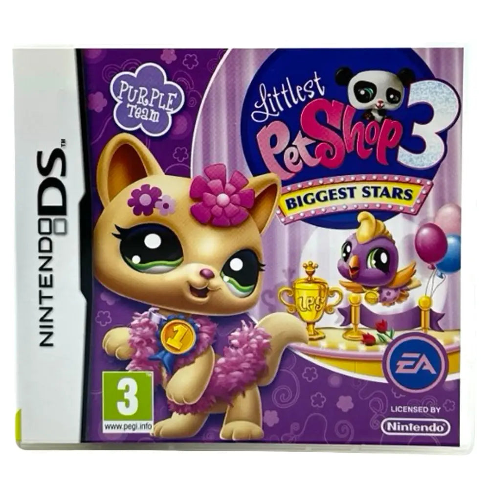 Littlest Pet Shop 3: Biggest Stars: Purple Team Nintendo DS Spill Spill