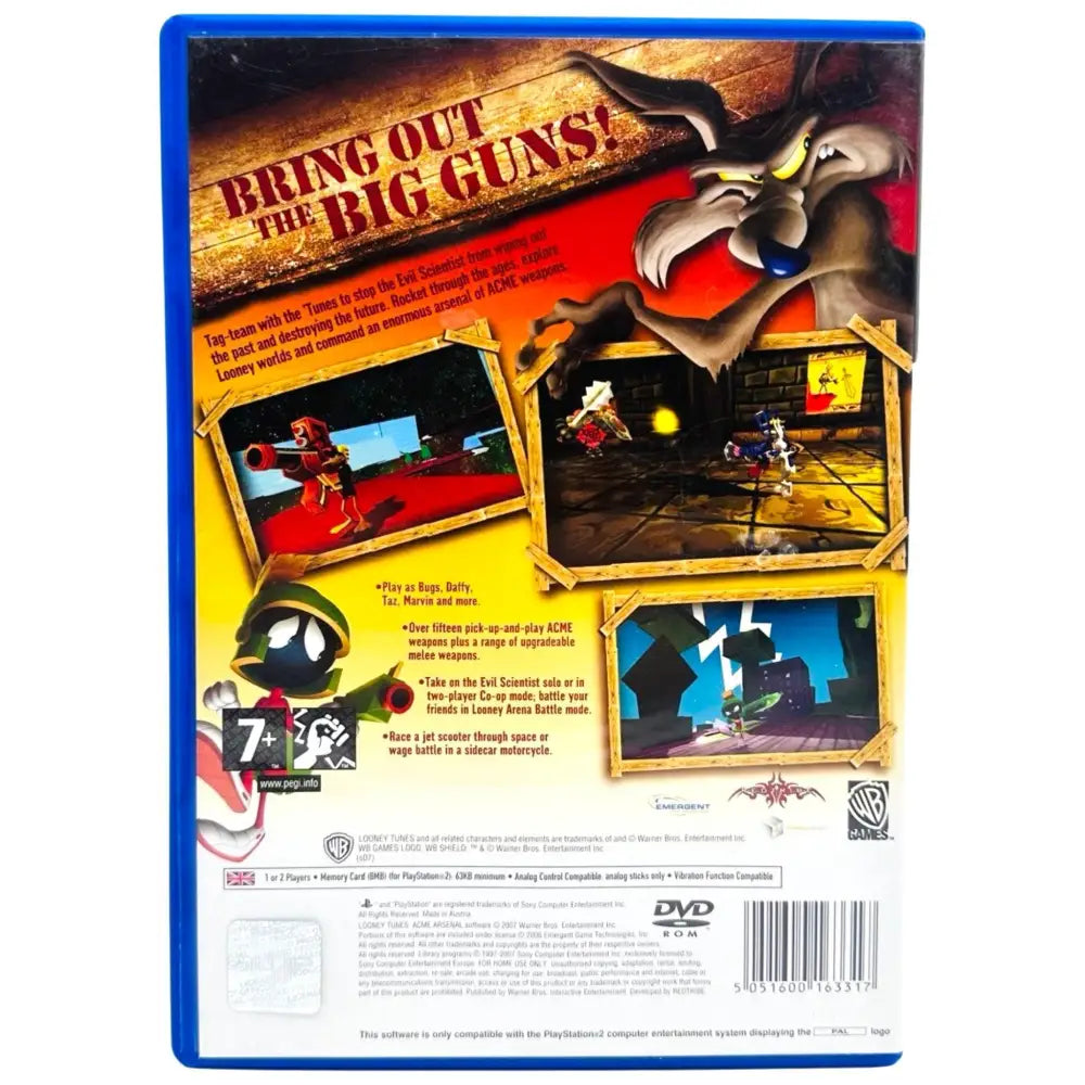 PS2: Looney Tunes Acme Arsenal - RetroGaming.no