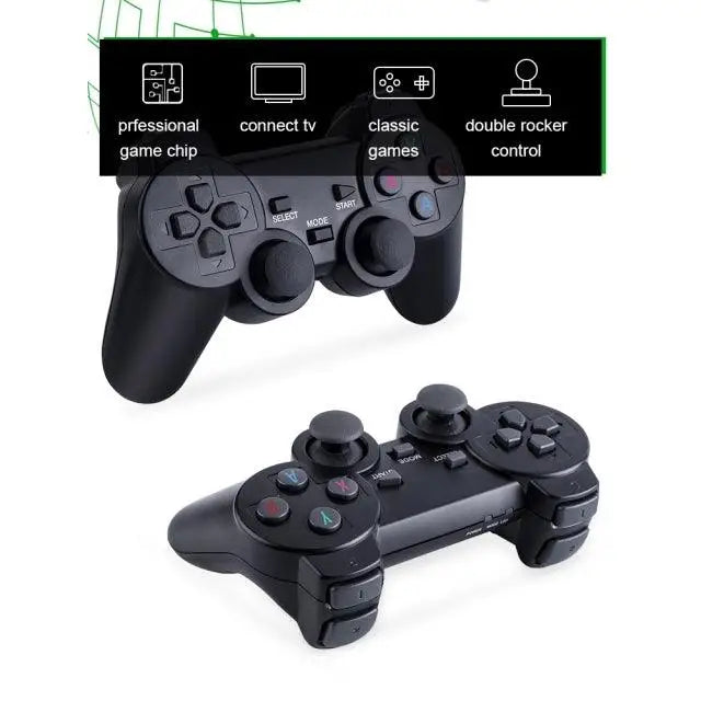 M8 Game Stick Lite – Mini Retrospillkonsoll 10.000 Spill - Konsoll