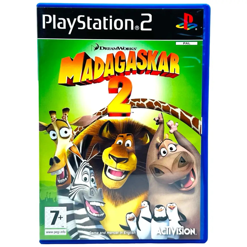 Madagascar Escape 2 Africa - PlayStation 2 (PS2) Spill - Spill
