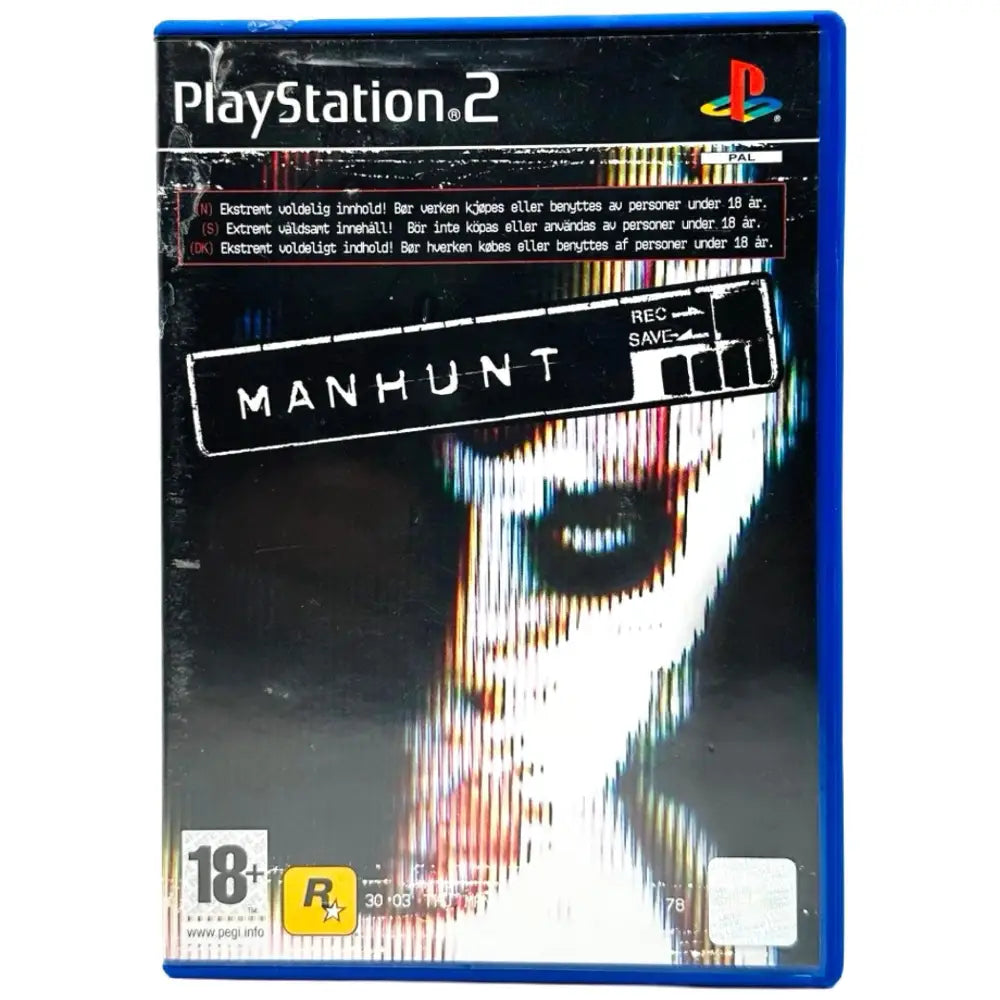 Manhunt - PlayStation 2 (PS2) Spill - Spill