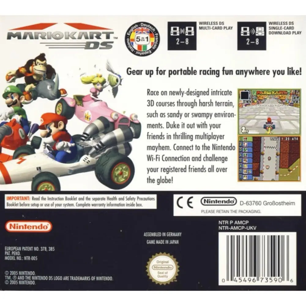 Mario Kart DS - Nintendo DS Spill - Spill