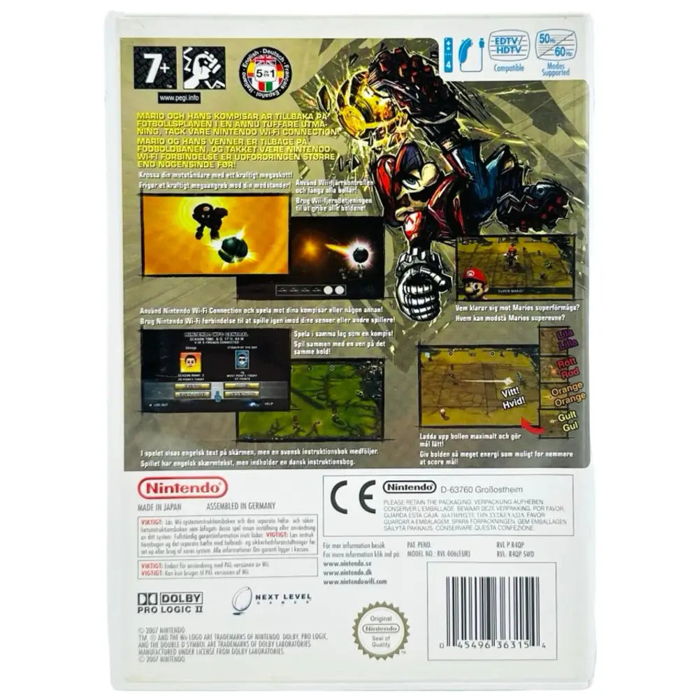 Mario Strikers Charged Football - Nintendo Wii Spill