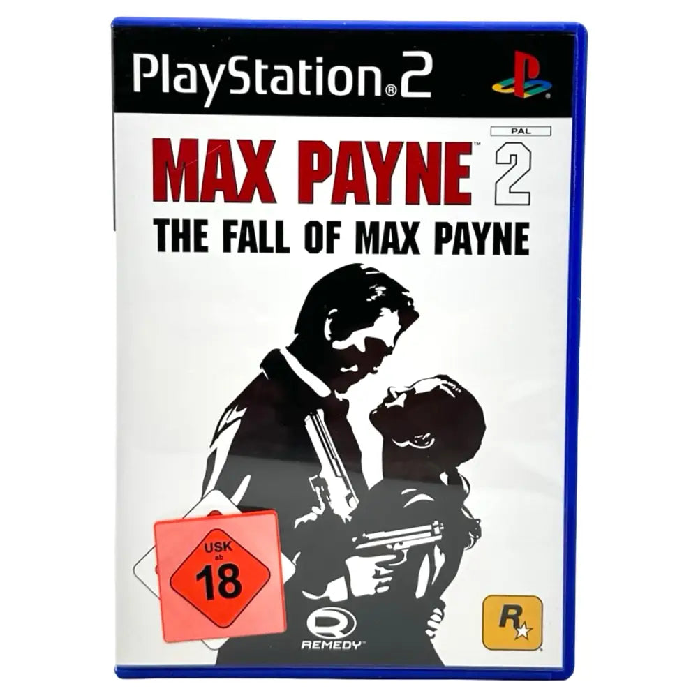 Max Payne 2 Fall Of (Tysk) - PlayStation (PS2) Spill