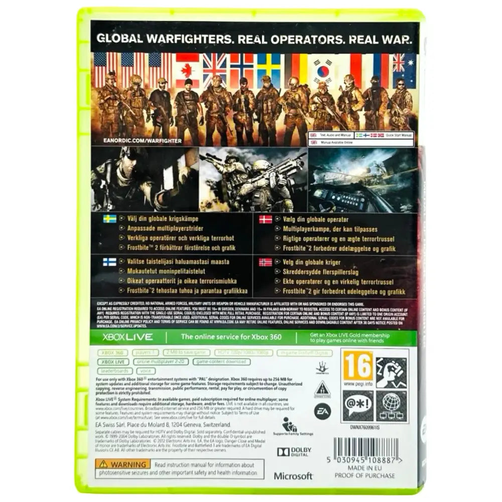 Medal Of Honor: Warfighter - Xbox 360 Spill - Spill