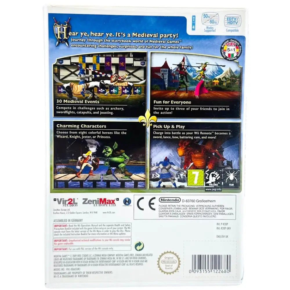 Wii: Medieval Games - RetroGaming.no