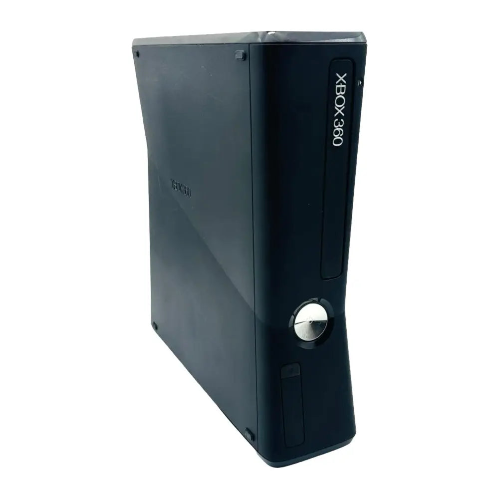Microsoft Xbox 360 Slim (Matt Sort) - Kun Konsoll - Konsoll