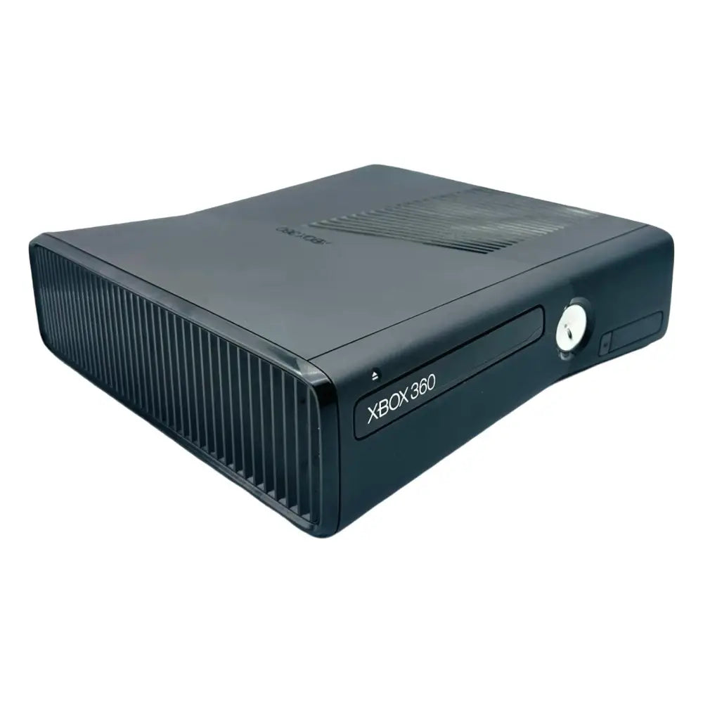 Microsoft Xbox 360 Slim (Matt Sort) - Kun Konsoll - Konsoll